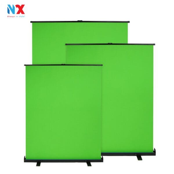 Bộ khung phông xanh tách nền di động kích thước 1.5x2m