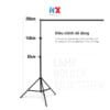 Combo Khung giá treo phông nền chữ U dùng trong studio nhiều kích thước