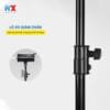Chân đèn cao 2.8m hợp kim nhôm - gắn đèn livestream, softbox chụp hình, đèn flash, máy ảnh