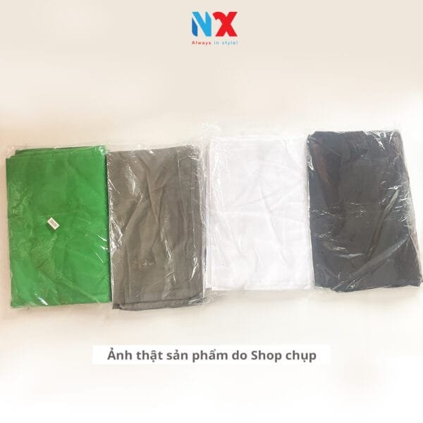 Phông Nền Vải Mềm Mịn kích thước lớn 3x6m chụp ảnh, quay Phim Tách Nền, Live Zoom, Facebook,... chuyên nghiệp