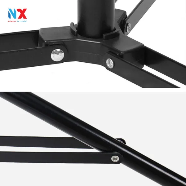 Chân đèn cao 2.8m hợp kim nhôm - gắn đèn livestream, softbox chụp hình, đèn flash, máy ảnh