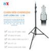 Chân đèn cao 2.1m hợp kim nhôm - gắn đèn livestream, softbox chụp hình, đèn flash, máy ảnh