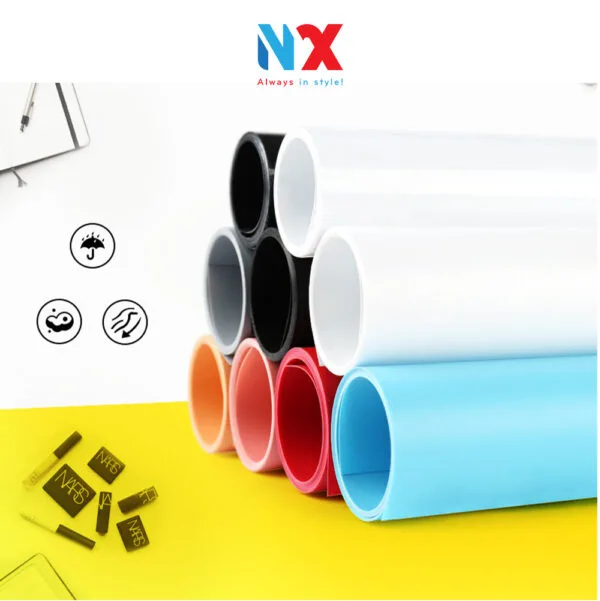 Phông nền trơn nhựa PVC 120x200cm