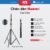 Chân đèn cao 2.1m hợp kim nhôm