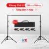 Giá treo phông nền chữ U 2x3m