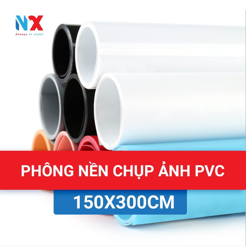 Phông nền chụp ảnh PVC 150x300cm - NX Studio