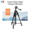 Tripod máy ảnh, điện thoại 3570 chất liệu hợp kim chắc chắn, cao 1m7