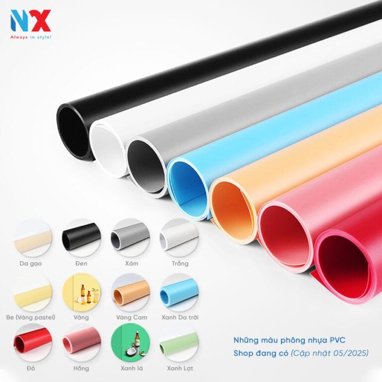Các màu sắc PVC 01