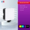 Đèn LED mini cầm tay, đèn gắn máy ảnh VL-84R RGB, đèn nhiều màu sắc, nhiều chế độ sáng