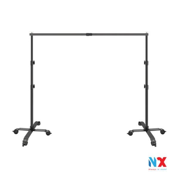 Khung chữ U treo phông nền chụp ảnh, bánh xe di động nhiều kích thước, điều chỉnh được chiều cao và chiều ngang