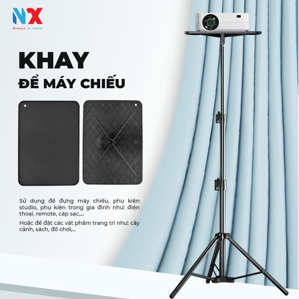 Khay để máy chiếu, bàn đựng phụ kiện studio