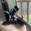 Kẹp kim loại đầu bi xoay 360 độ, kẹp được phông nền, đèn live, điện thoại, khung treo