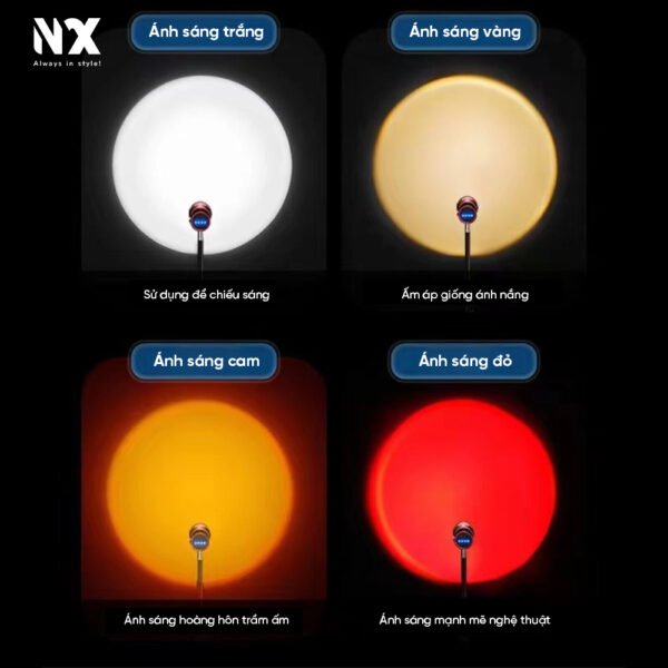 FSD 168 copy 2 Đèn Spotlight FSD-168 ánh sáng hội tụ, chiếu sáng chụp ảnh, quay phim với nhiều chế độ ánh sáng