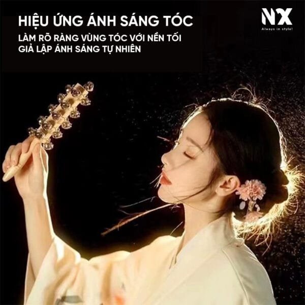 FSD 168 copy 7 Đèn Spotlight FSD-168 ánh sáng hội tụ, chiếu sáng chụp ảnh, quay phim với nhiều chế độ ánh sáng