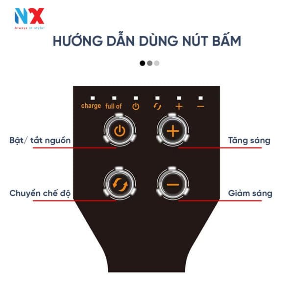 LS188 copy 5 Đèn led cầm tay RGB LS-188