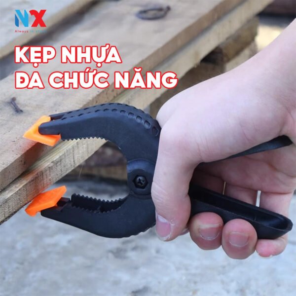 1 Kẹp nhựa kích thước siêu lớn 6 inch