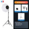 Den Parabol Bộ Đèn Studio Chuyên Nghiệp - Tùy Chọn Parabol & Softbox 150W