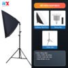 Den Softbox Bộ Đèn Studio Chuyên Nghiệp - Tùy Chọn Parabol & Softbox 150W