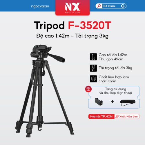 Tripod F-3520T Cao 1m42 Tripod F-3520T Cao 1m42
